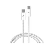 สายชาร์จ ASAKI USB-C to USB-C 60W 1.5 เมตร White