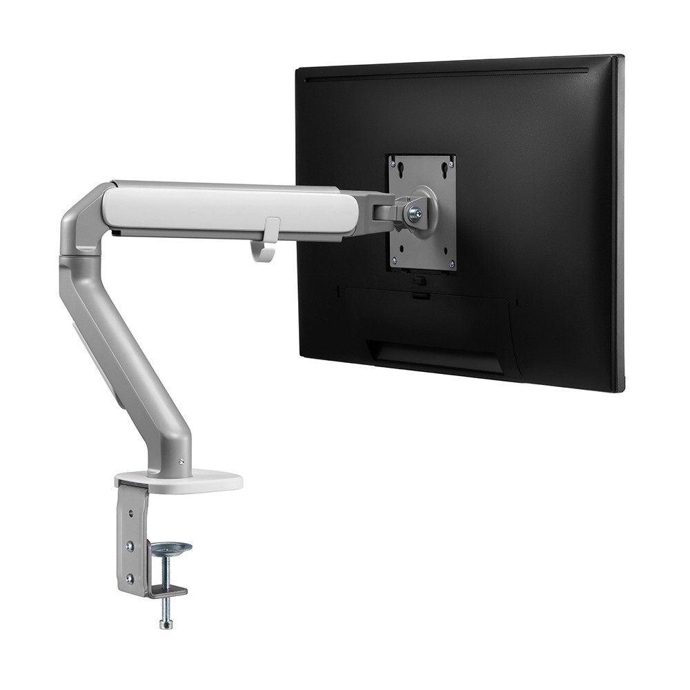 แขนจับจอมอนิเตอร์ Liv Simple Single Monitor Arm Matte Silver