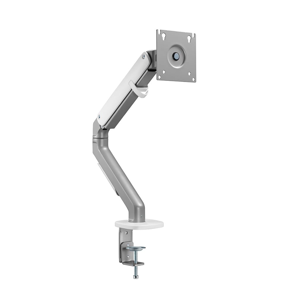 แขนจับจอมอนิเตอร์ Liv Simple Single Monitor Arm Matte Silver