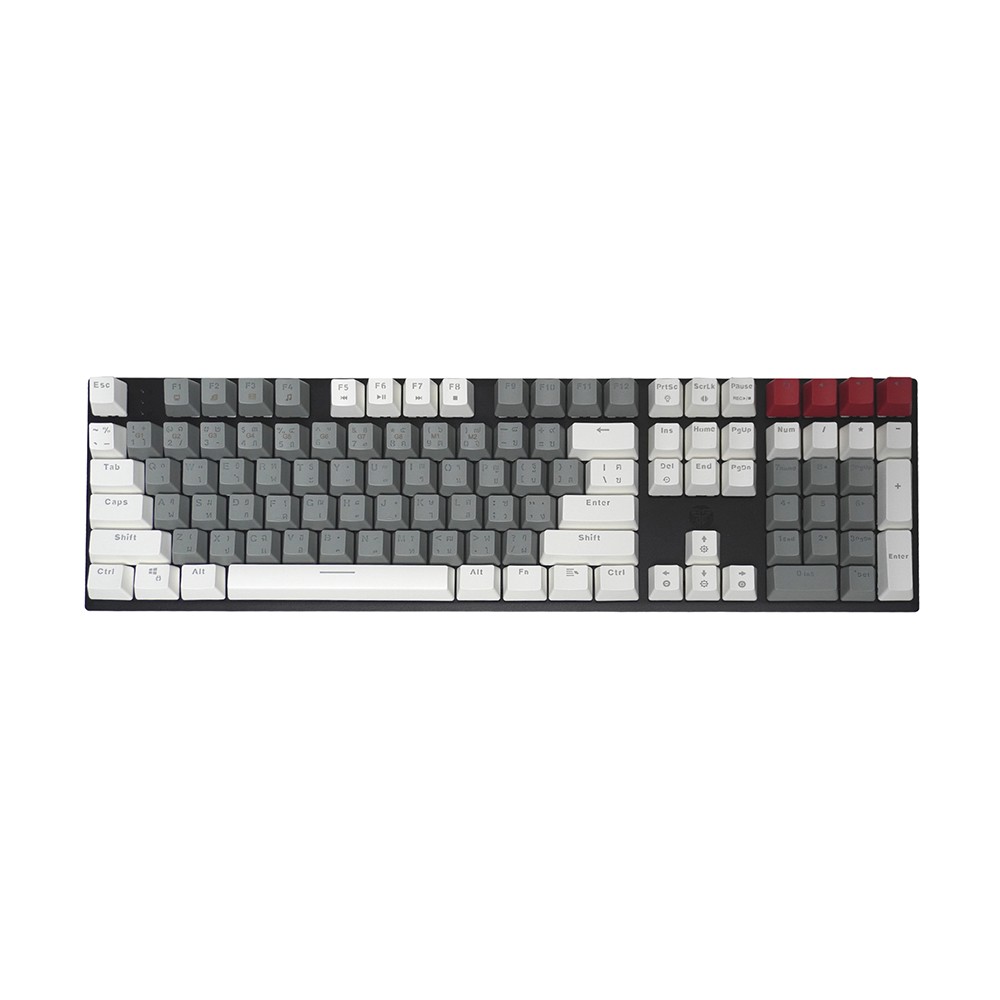 คีย์บอร์ดเกมมิ่ง Fantech Keyboard Mechanical MK892 Gray Blue Switch