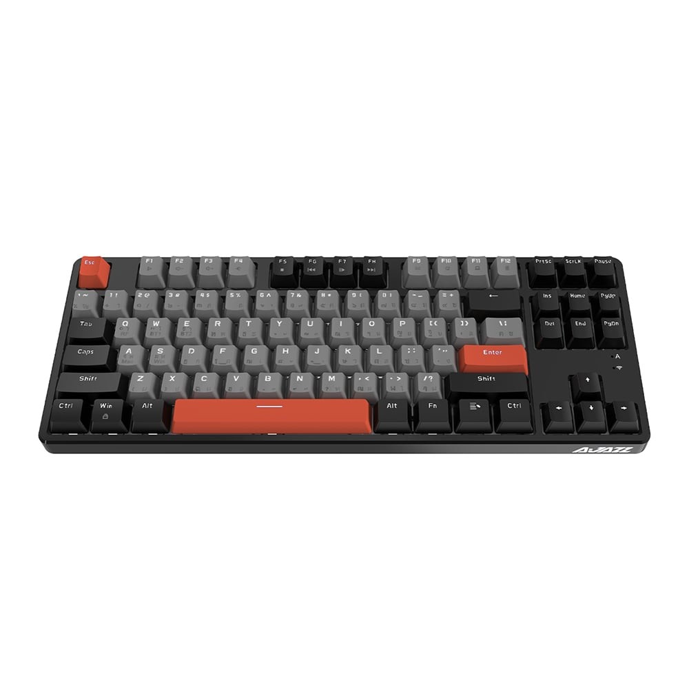 คีย์บอร์ดเกมมิ่ง Ajazz AK871 California Sunset Mechanical Red Switch (Eng/TH)