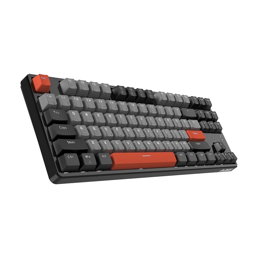 คีย์บอร์ดเกมมิ่ง Ajazz AK871 California Sunset Mechanical Red Switch (Eng/TH)