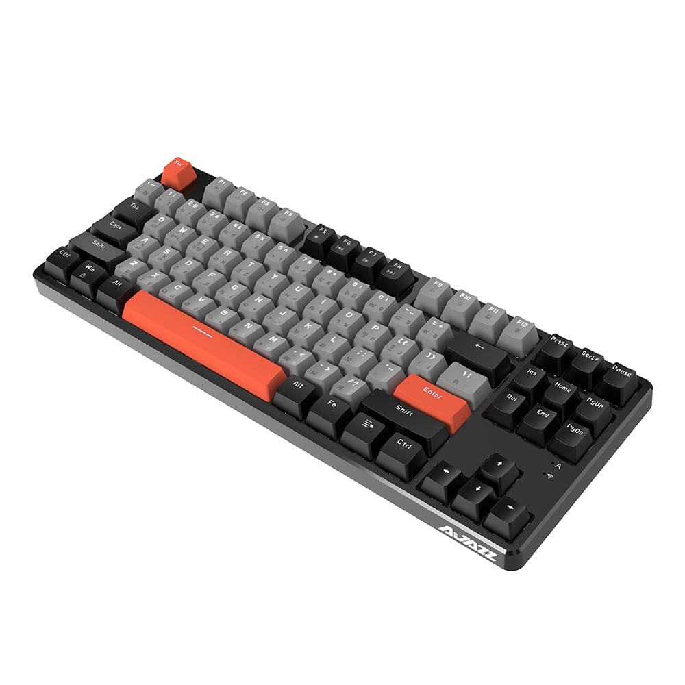 คีย์บอร์ดเกมมิ่ง Ajazz AK871 California Sunset Mechanical Red Switch (Eng/TH)