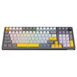 คีย์บอร์ดเกมมิ่ง Ajazz AK992 Starry Night Tri-Mod RGB Mechanical Keyboard Brown Switch