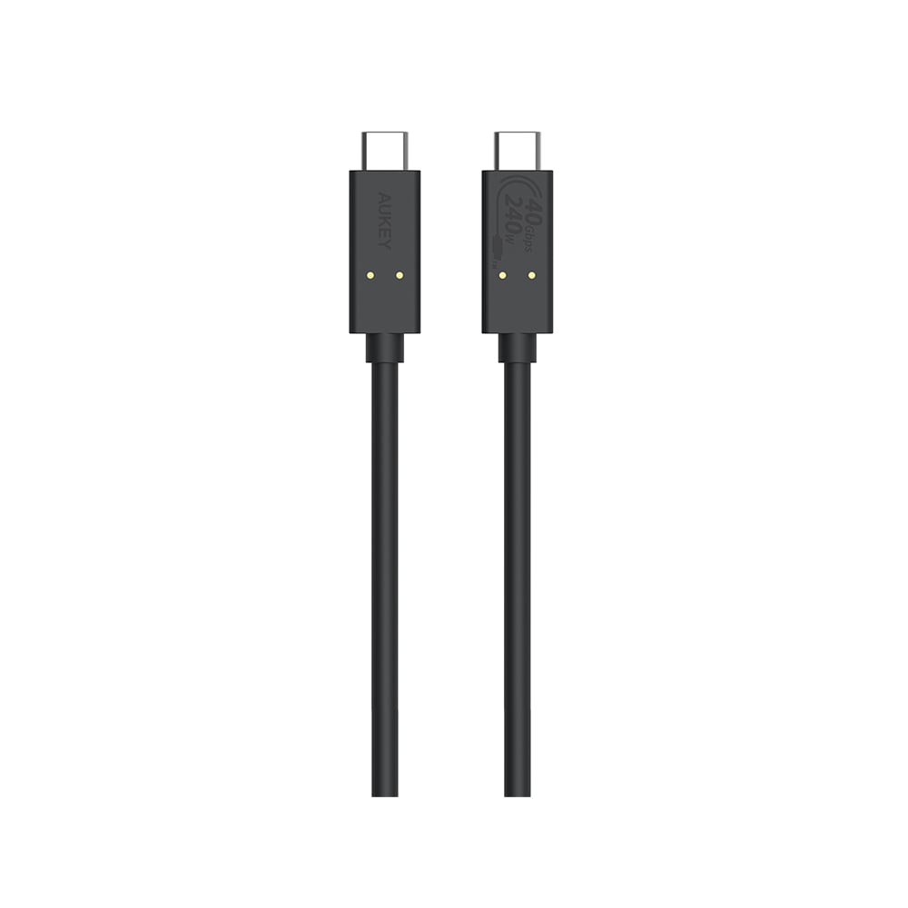 สายชาร์จ AUKEY USB-C to USB-C Cable 240W Hyper Link 0.8M Black (CB-TCC241)