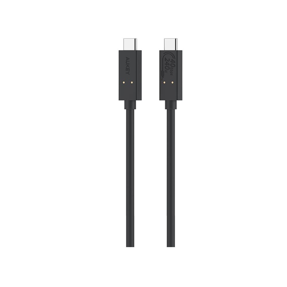 สายชาร์จ AUKEY USB-C to USB-C Cable 240W Hyper Link 0.8M Black (CB-TCC241)