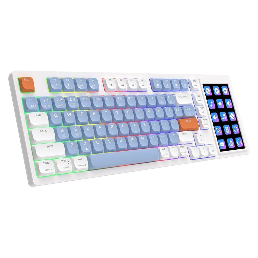 คีย์บอร์ดเกมมิ่ง Ajazz AKP815 Wired StreamDeck Keyboard (EN/TH)