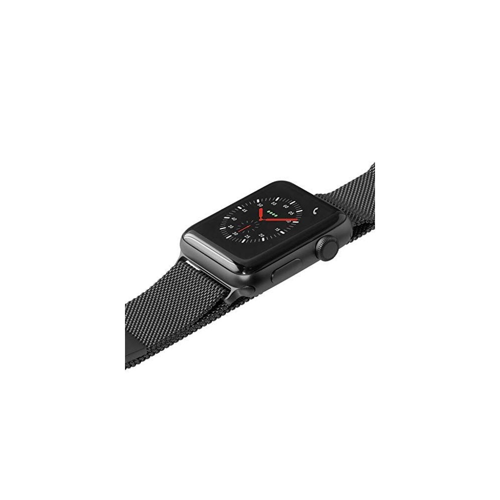 LAUT สาย Apple Watch 42/44/45/49mm Steel Loop Black