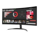จอมอนิเตอร์ LG UltraWide 34WR50QC-B.ATM (VA 100Hz CURVED)