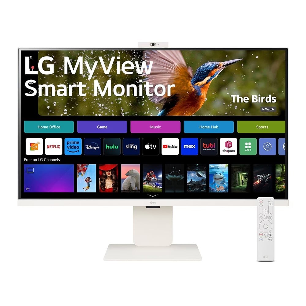 จอมอนิเตอร์ LG 32SR85U-W.ATM Smart Monitor (IPS 4K USB-C)