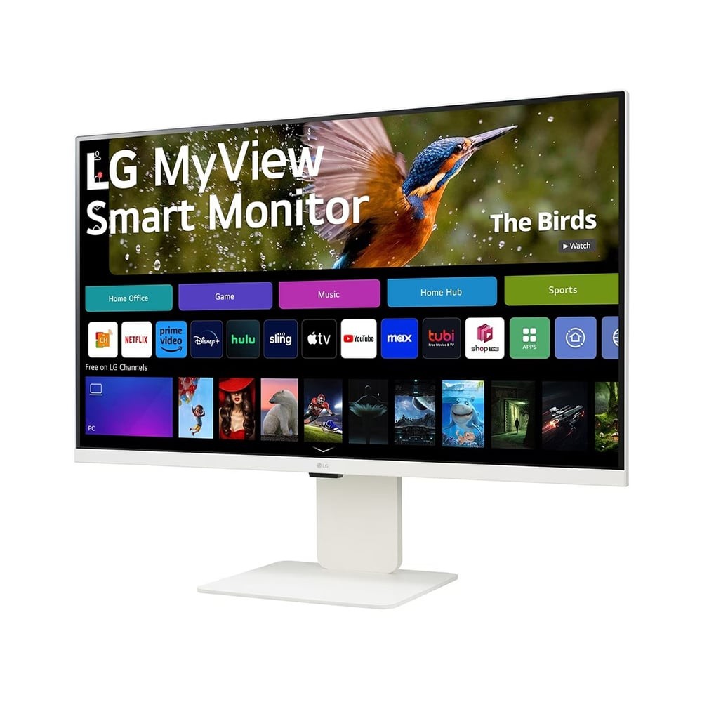 จอมอนิเตอร์ LG 32SR85U-W.ATM Smart Monitor (IPS 4K USB-C)