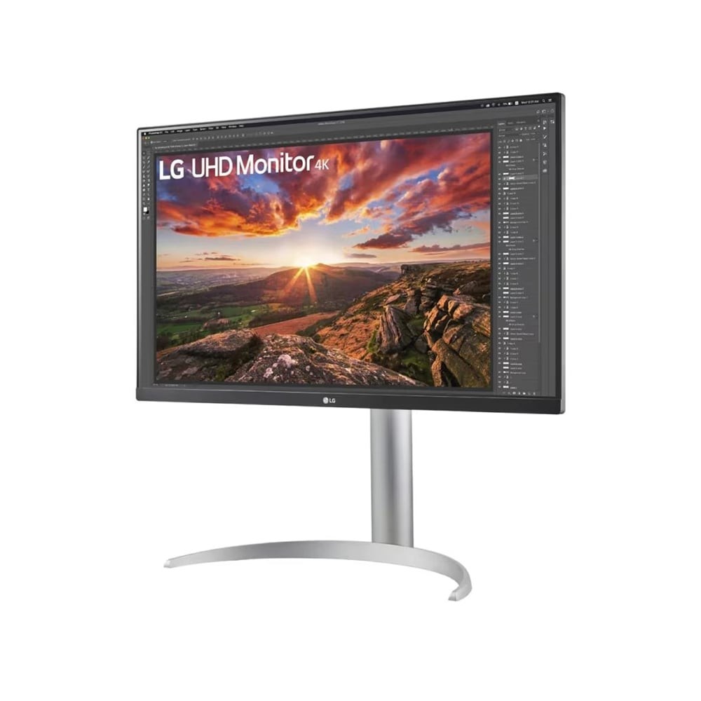 จอมอนิเตอร์ LG 27UP850N-W (IPS 4K 60Hz USB-C)
