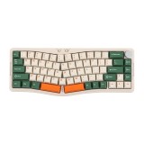 คีย์บอร์ดเกมมิ่ง Ajazz AKS068 Green Nature Mechanical Keyboard Sea Salt Switch