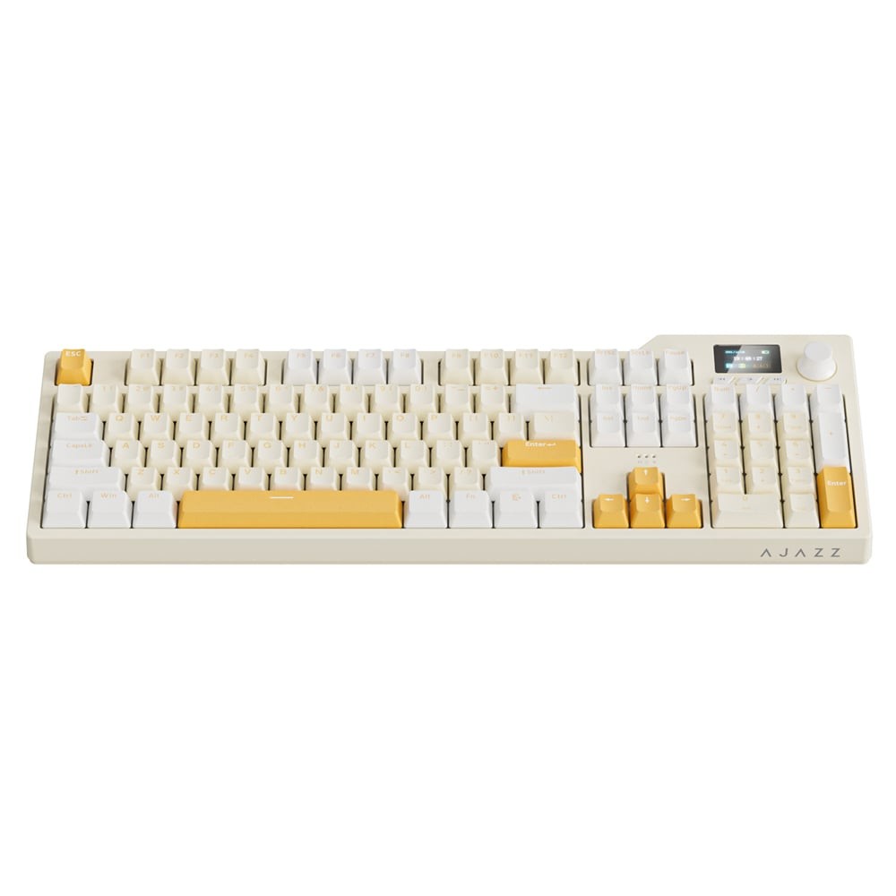 คีย์บอร์ดเกมมิ่ง Ajazz AK35i V2 Max Mirror Moon Mechanical Keyboard Gift Switch