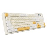 คีย์บอร์ดเกมมิ่ง Ajazz AK35i V2 Max Mirror Moon Mechanical Keyboard Gift Switch