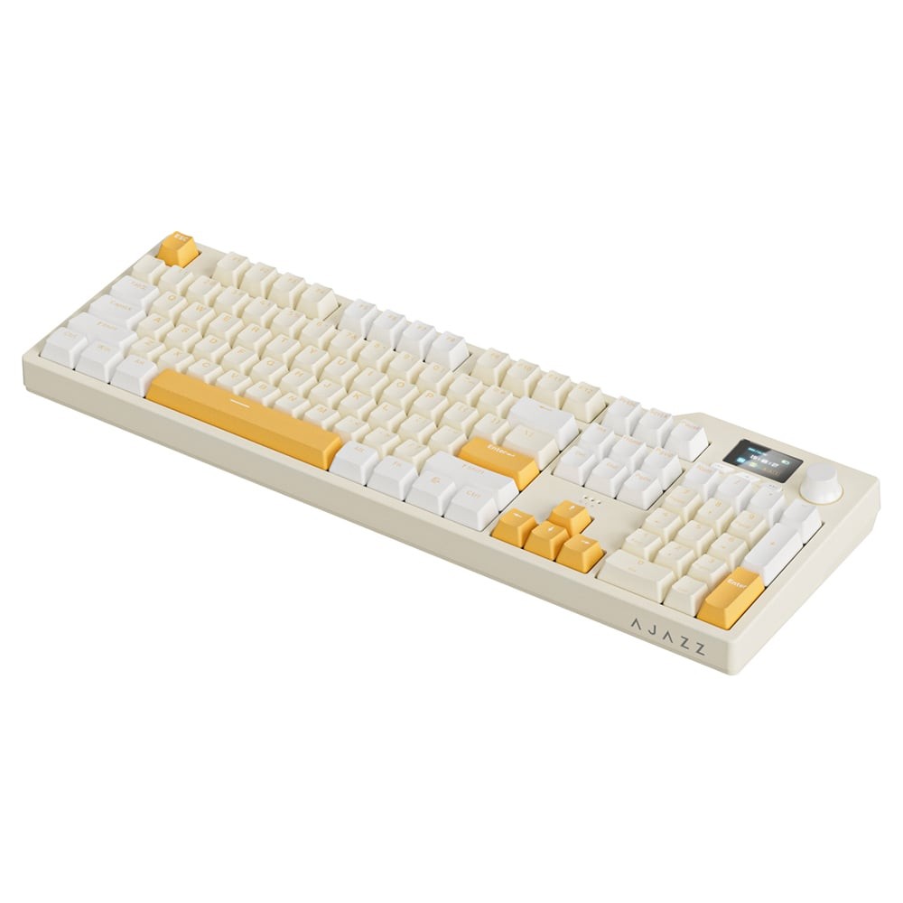 คีย์บอร์ดเกมมิ่ง Ajazz AK35i V2 Max Mirror Moon Mechanical Keyboard Gift Switch