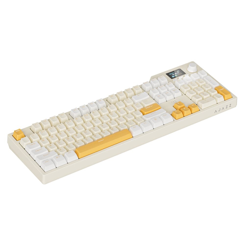 คีย์บอร์ดเกมมิ่ง Ajazz AK35i V2 Max Mirror Moon Mechanical Keyboard Gift Switch