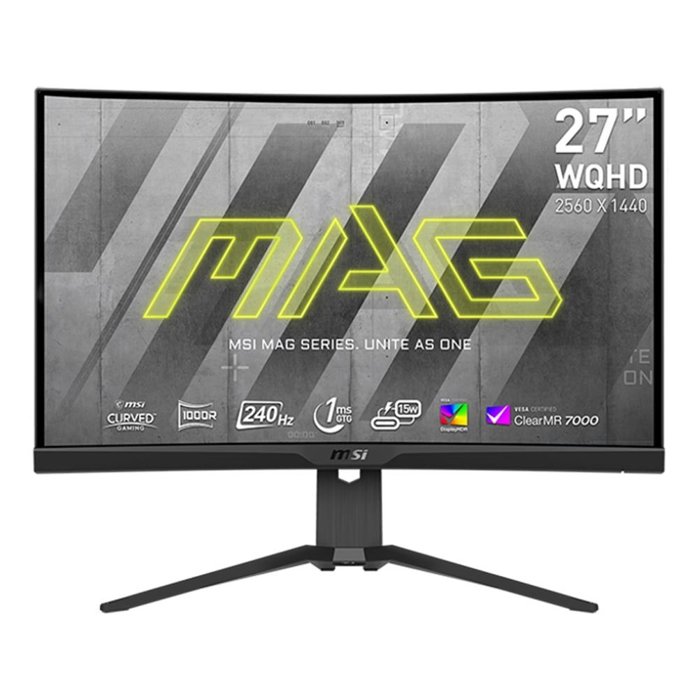 จอมอนิเตอร์ MSI MAG 275CQRXF (VA 2K 240Hz Curved)