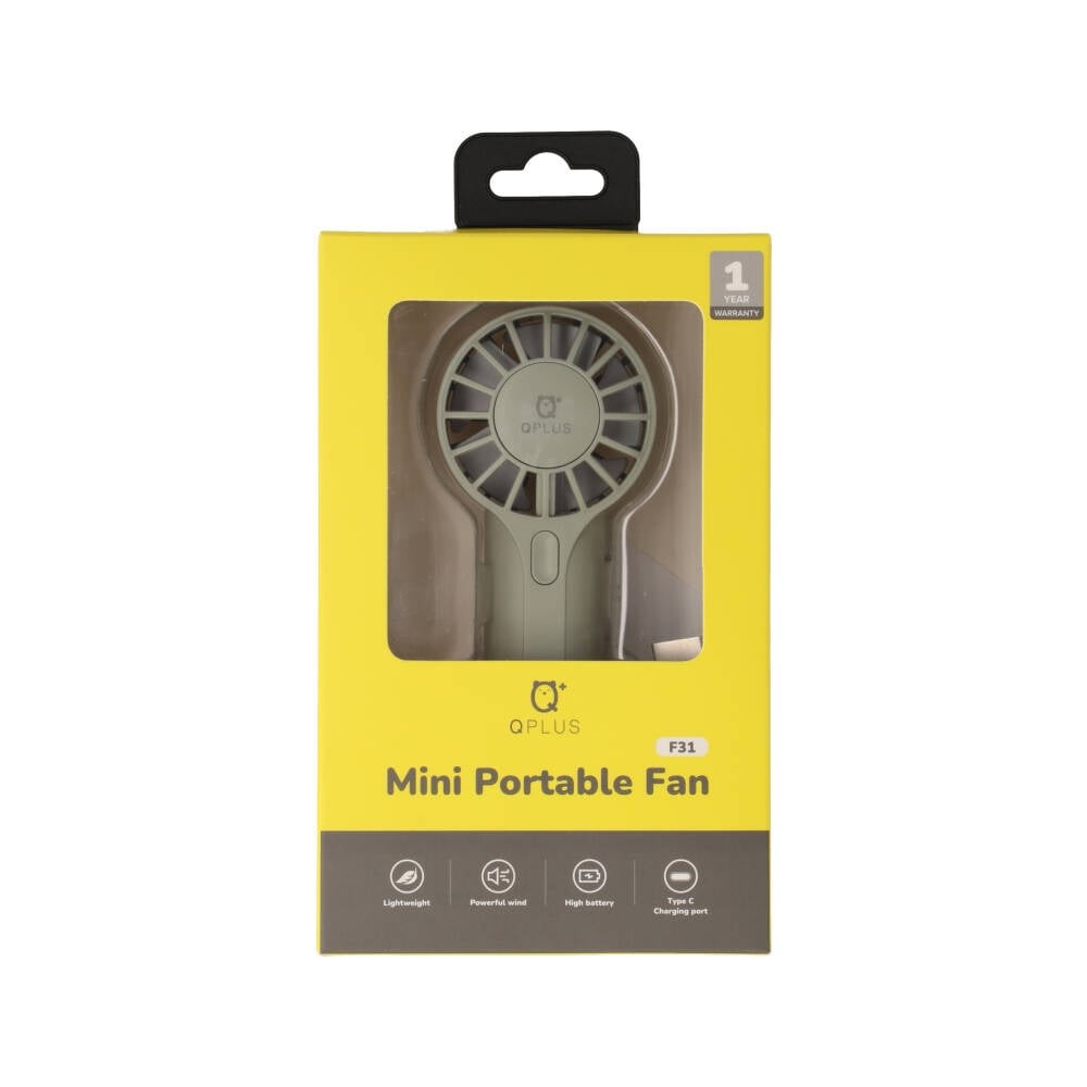 พัดลมพกพา QPLUS Ultra Power Mini Fan Green