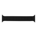 Blue Box สาย Apple Watch Strap Series 6,7,8,9,SE1,SE2,Ultra (44/45/49mm) Leather Link Black