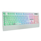 คีย์บอร์ดเกมมิ่ง Signo LED QUESTAR KB-713 White