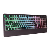 คีย์บอร์ดเกมมิ่ง Signo LED QUESTAR KB-713 Black