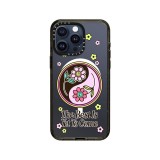 เคส Casetify iPhone 15 Pro Max Re/CASETiFY Impact Magsafe Funkie YinYang by The Funkie Flower
