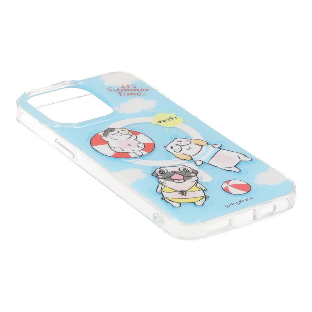 Blue Box x หมาจ๋า เคส iPhone 15 Pro Max Dog Please Summer Swimming