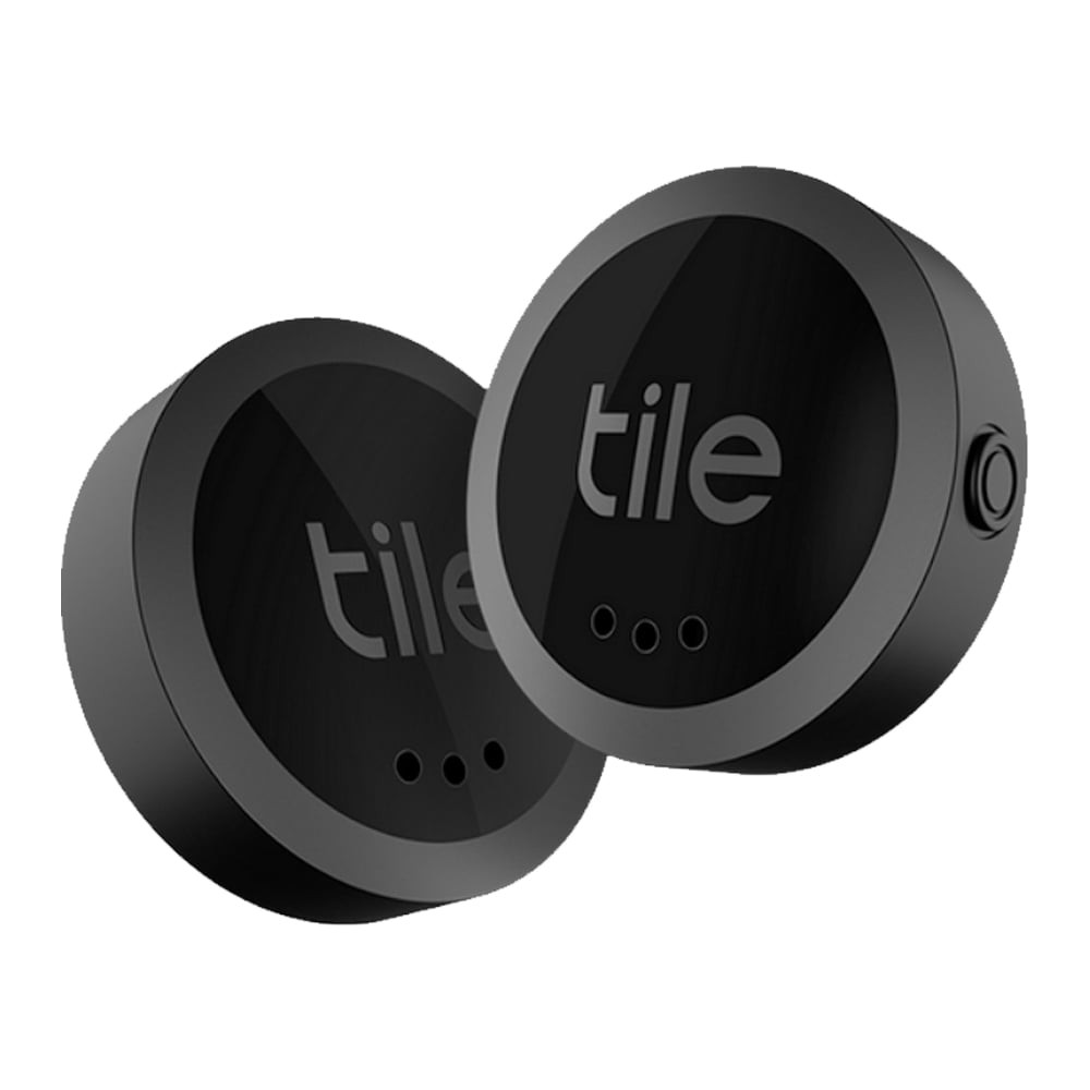 เครื่องติดตาม Tile Sticker 2022 2 Pack Black