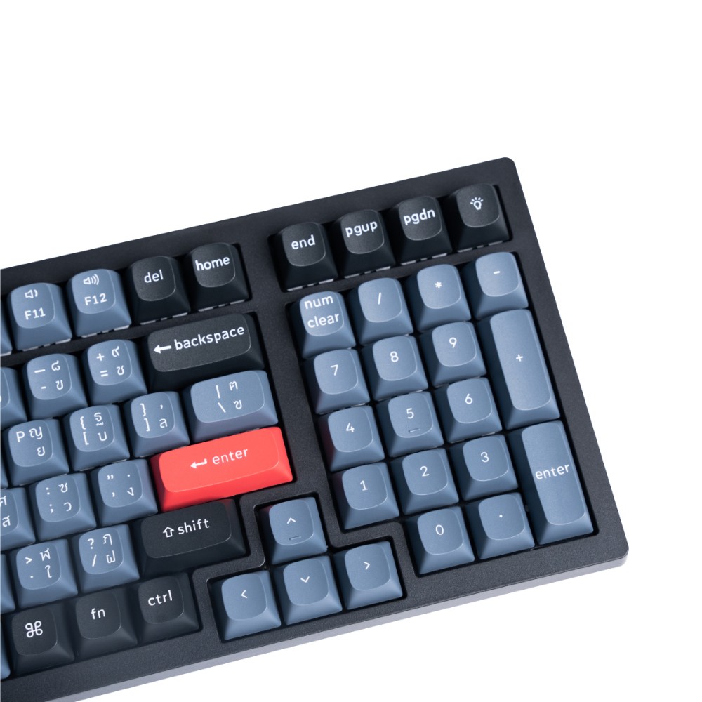 คีย์บอร์ดเกมมิ่ง Keychron K4 Pro Mechanical (QMK/VIA) - Blue Switch (Eng/Th)
