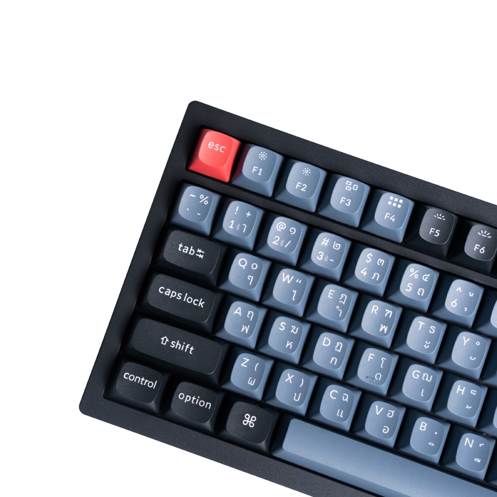 คีย์บอร์ดเกมมิ่ง Keychron K4 Pro Mechanical (QMK/VIA) - Blue Switch (Eng/Th)