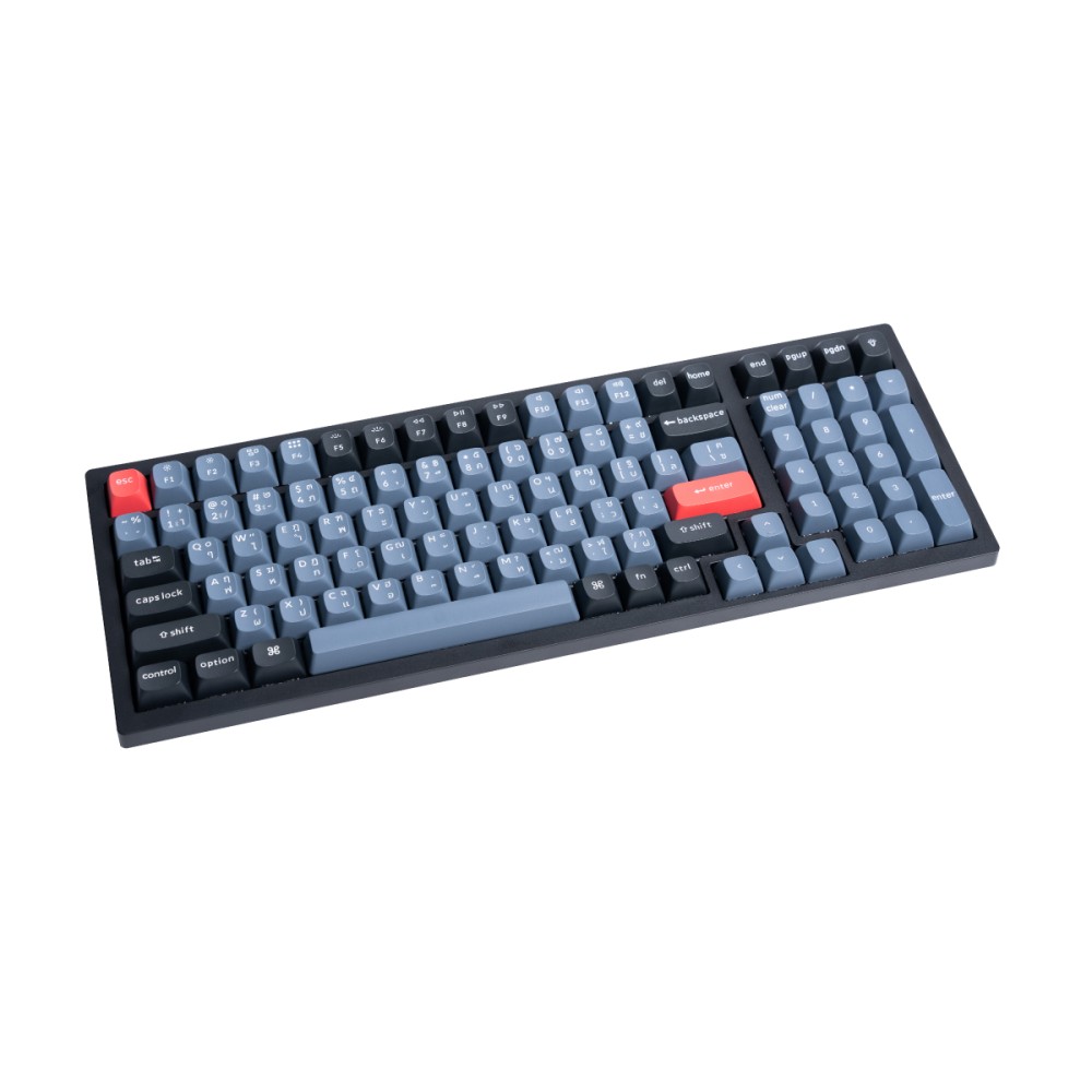 คีย์บอร์ดเกมมิ่ง Keychron K4 Pro Mechanical (QMK/VIA) - Blue Switch (Eng/Th)