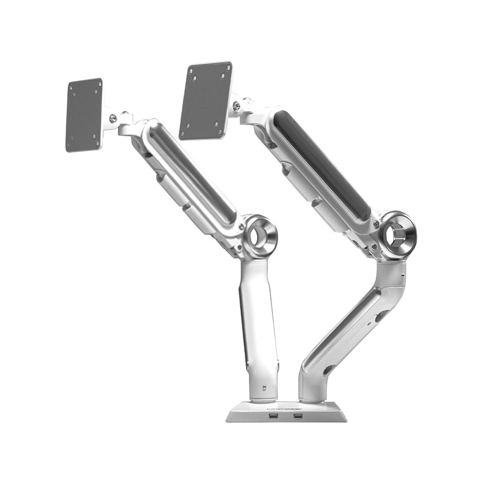 แขนจับจอมอนิเตอร์ ERGONOZ Dual Monitor Arm(EGN-ASTRO-D-W) White