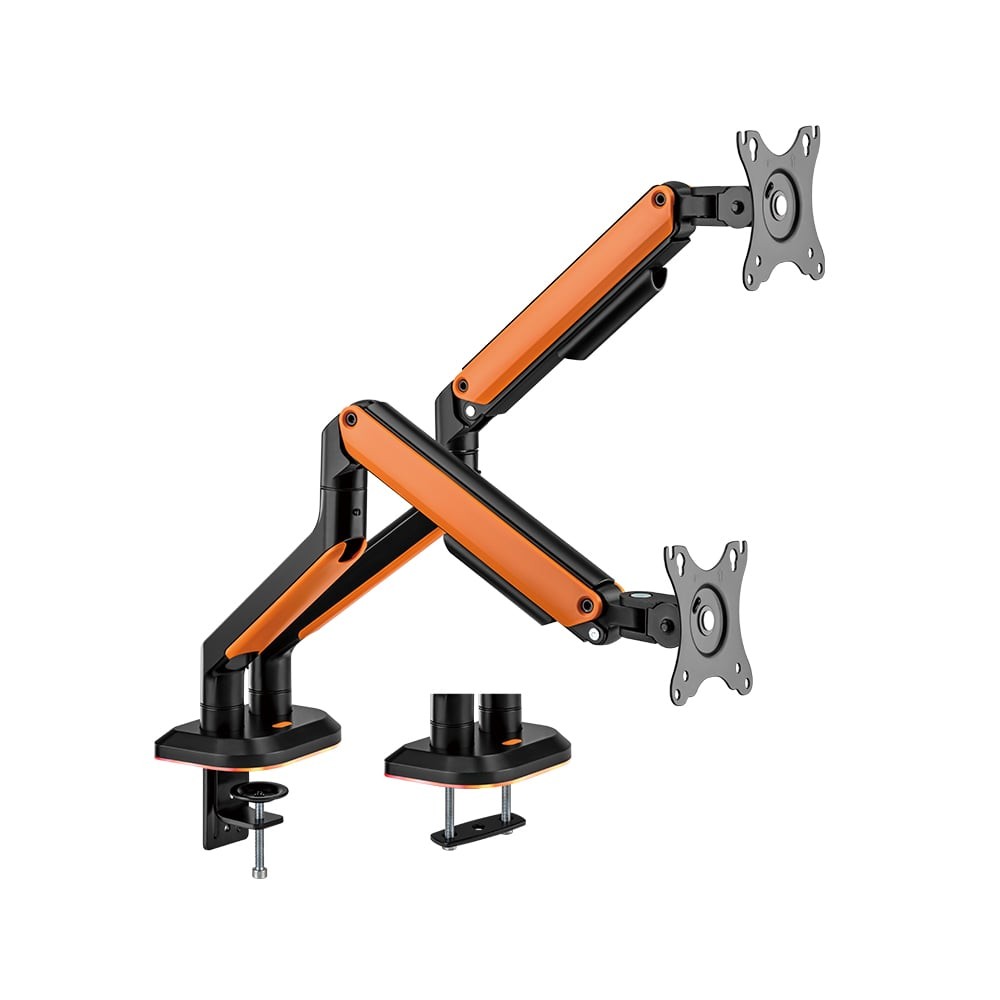 แขนจับมอนิเตอร์ ERGONOZ Dual Monitor Arm Twin Blaze (EGN-BLAZE-D) Black/Orange