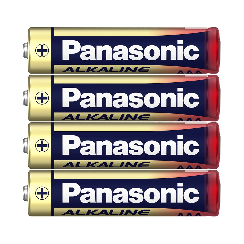 Panasonic Battery Alkaline AAA x 4