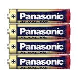 Panasonic Battery Alkaline AAA x 4
