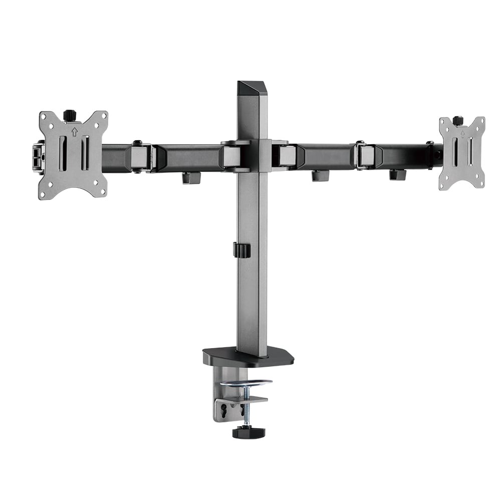 แขนจับจอมอนิเตอร์ ERGONOZ Double Monitor Arm V.2 EGN-FMAV2-D Space Gray