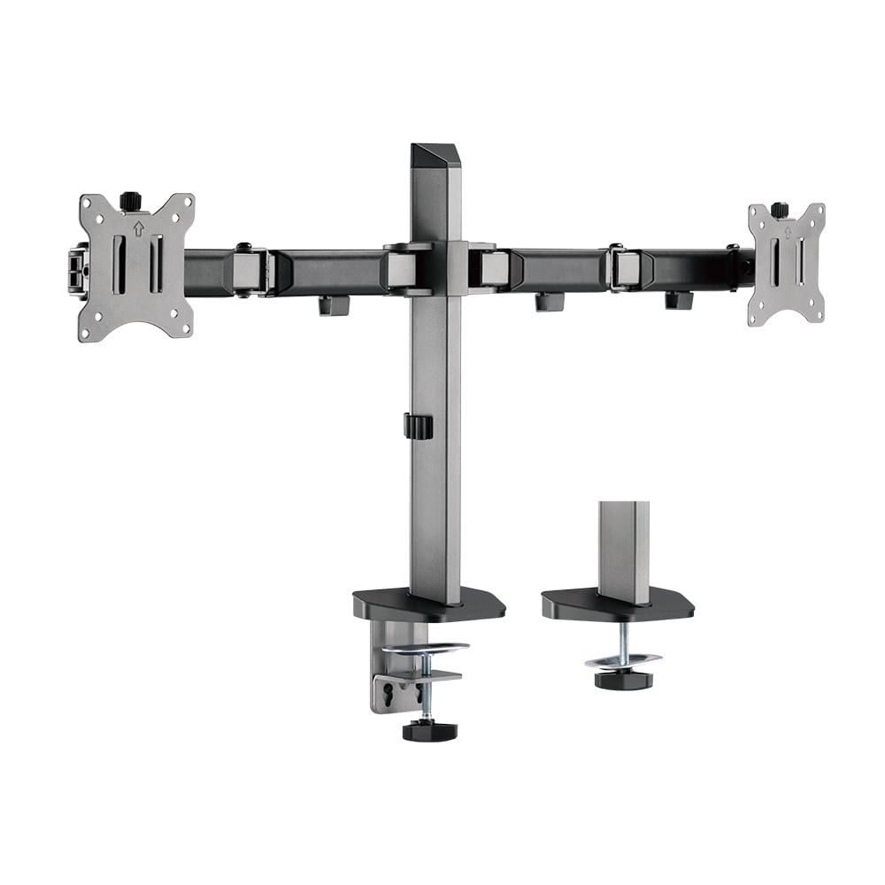 แขนจับจอมอนิเตอร์ ERGONOZ Double Monitor Arm V.2 EGN-FMAV2-D Space Gray