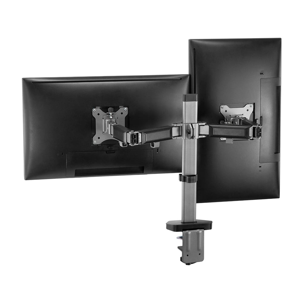 แขนจับจอมอนิเตอร์ ERGONOZ Double Monitor Arm V.2 EGN-FMAV2-D Space Gray