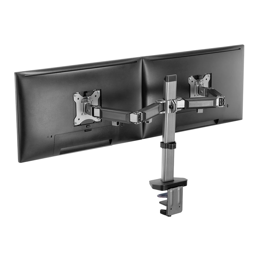แขนจับจอมอนิเตอร์ ERGONOZ Double Monitor Arm V.2 EGN-FMAV2-D Space Gray