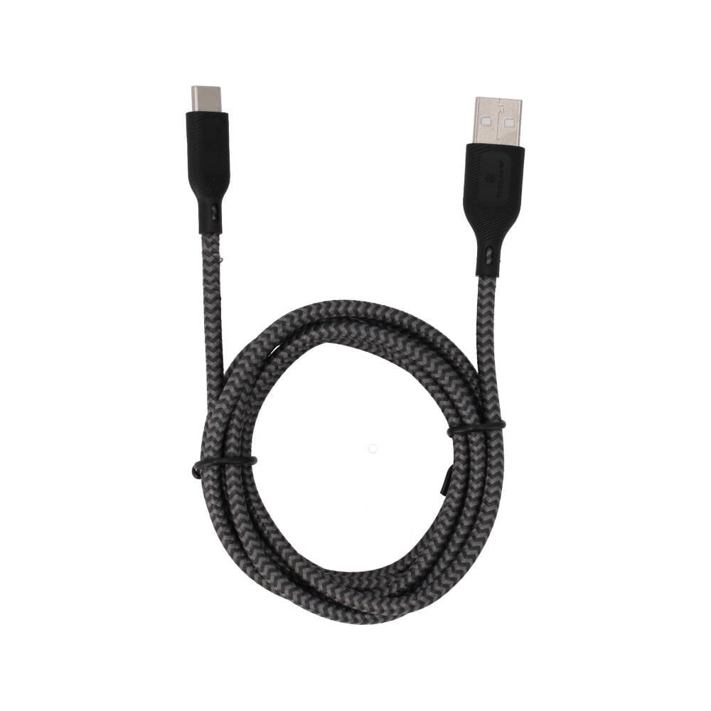 สายชาร์จ TITANV USB-A to USB-C 1.5 เมตร Nylon Black