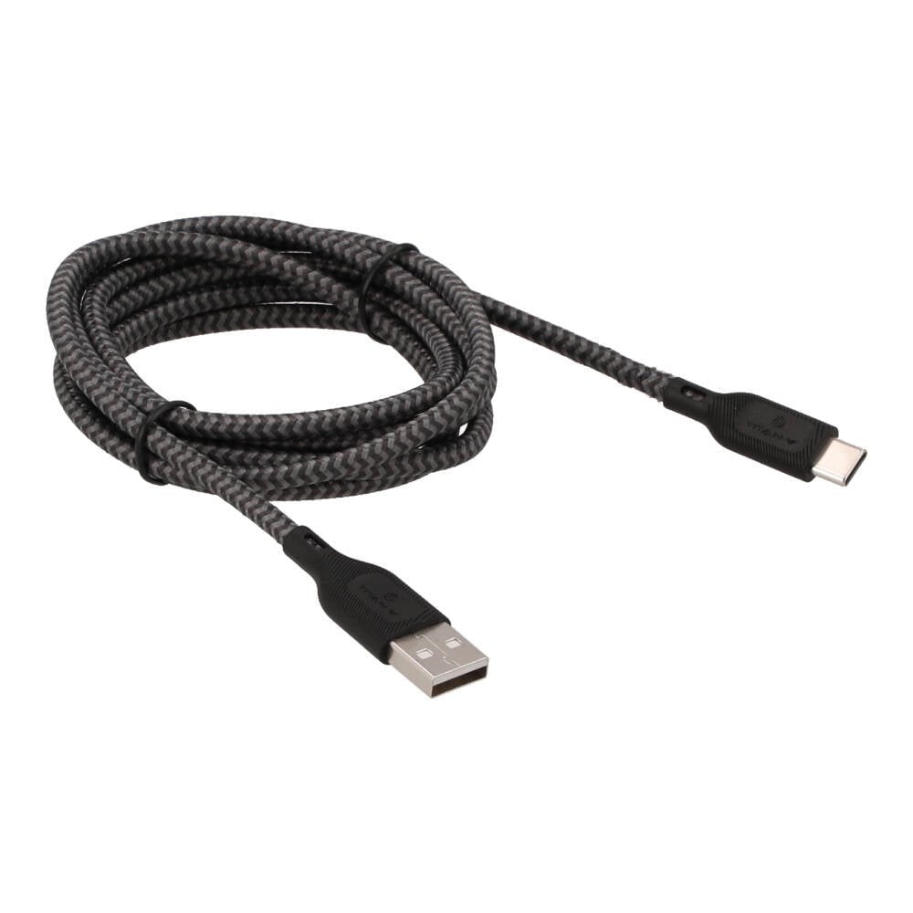 สายชาร์จ TITANV USB-A to USB-C 1.5 เมตร Nylon Black