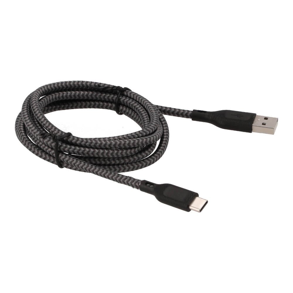 สายชาร์จ TITANV USB-A to USB-C 1.5 เมตร Nylon Black