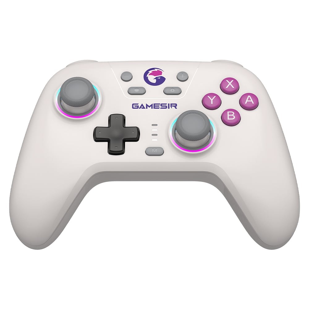จอยคอนโทรลเลอร์ GameSir T4 Nova Retro White