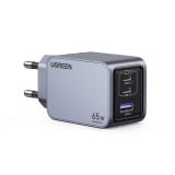 อะแดปเตอร์ Ugreen Wall Charger 1 USB-A / 2 USB-C 65W ALU Gray (TISI)