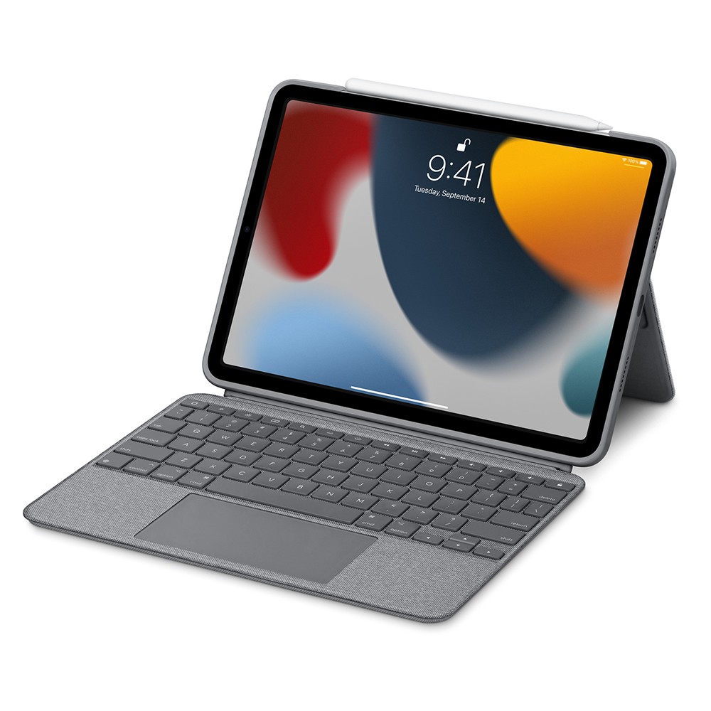 เคส Logitech iPad Air 5 (2022) / iPad Air 4 (2020) Combo Touch Gray
