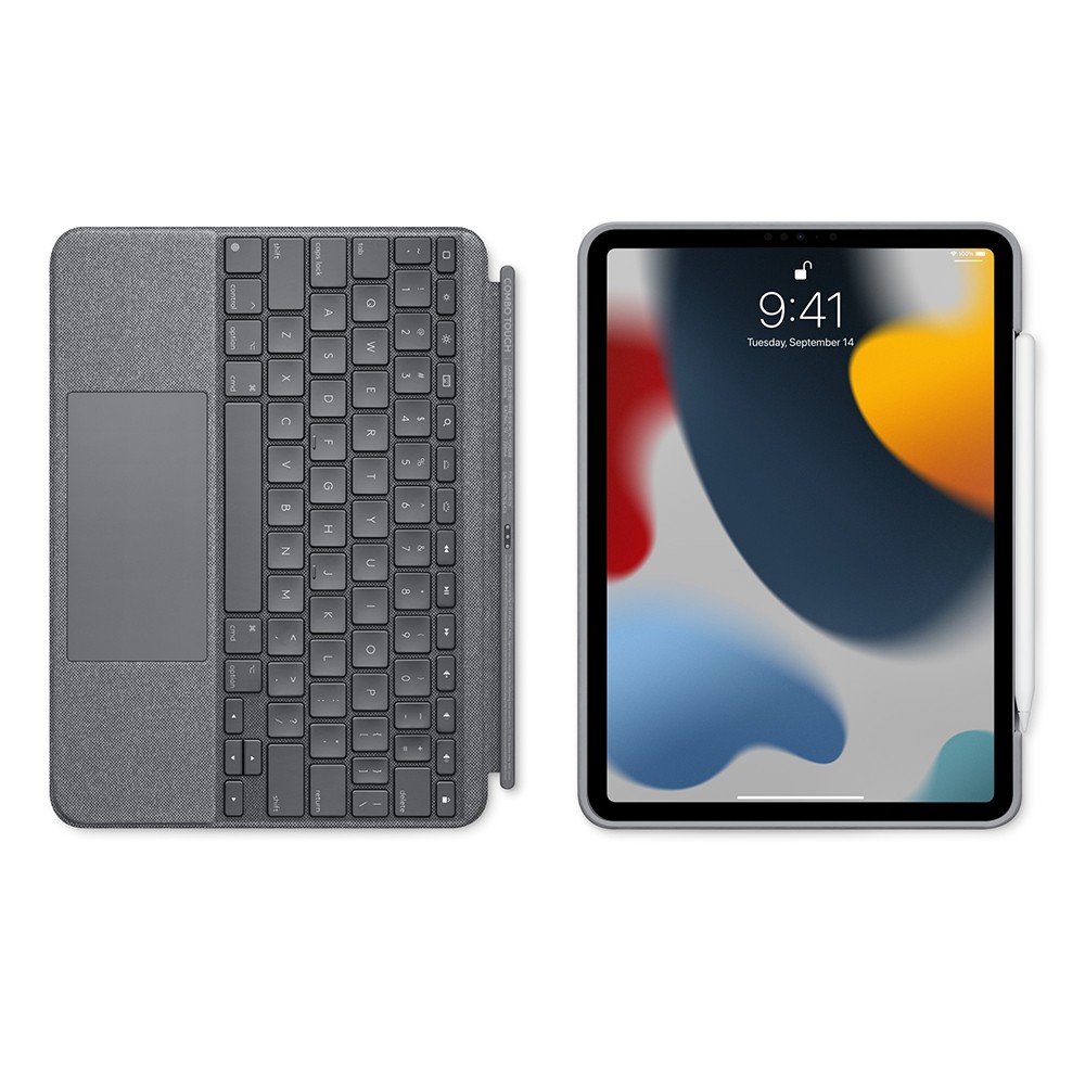 เคส Logitech iPad Air 5 (2022) / iPad Air 4 (2020) Combo Touch Gray