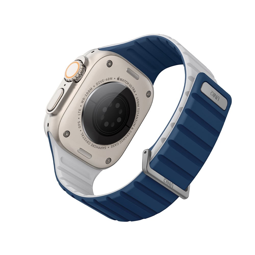 Uniq สาย Apple Watch 49/45/44/42mm Revix Evo Royal Blue/Chalk