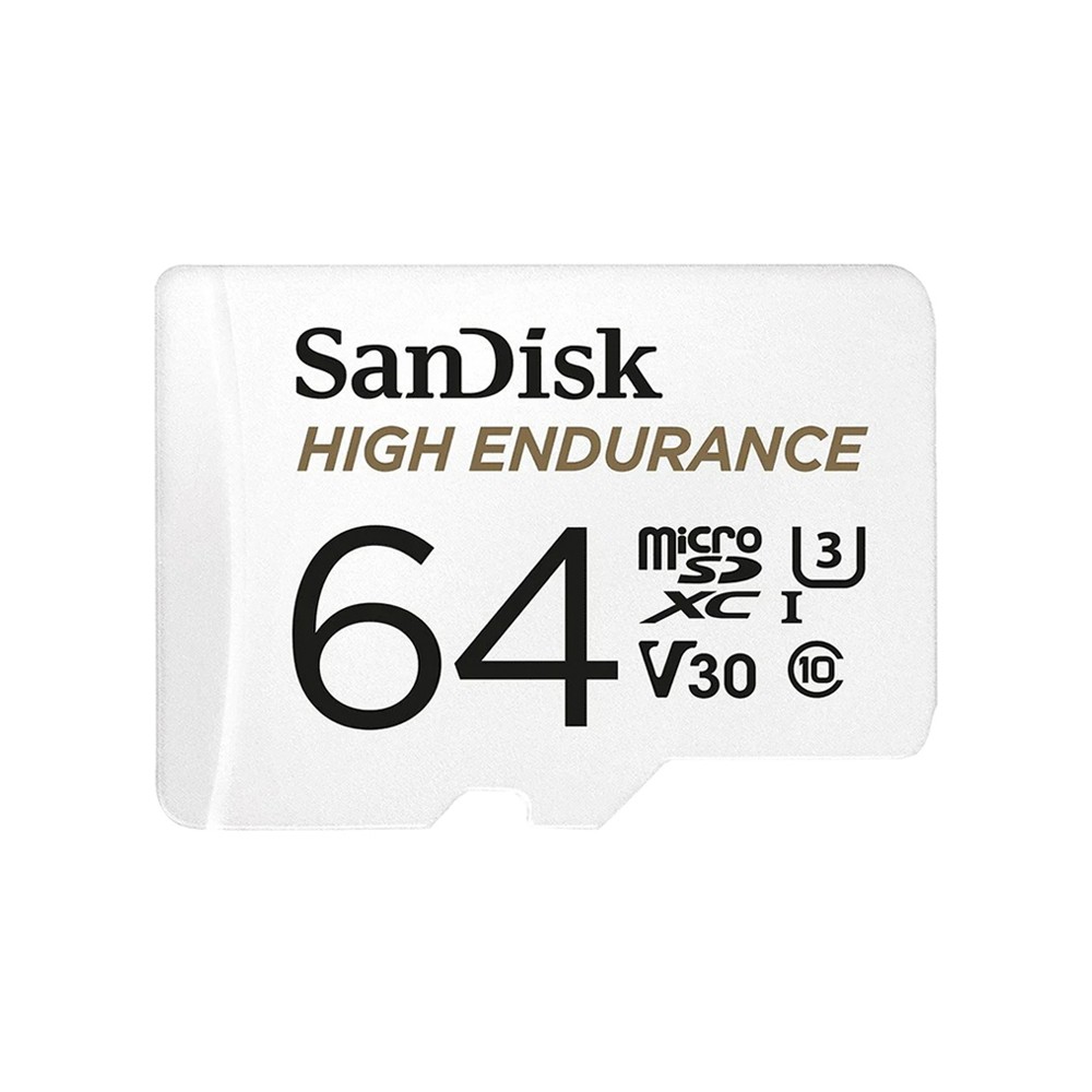 เมมโมรี่การ์ด SanDisk High Endurance MicroSDXC Class 10 64GB (SDSQQNR_064G_GN6IA) White