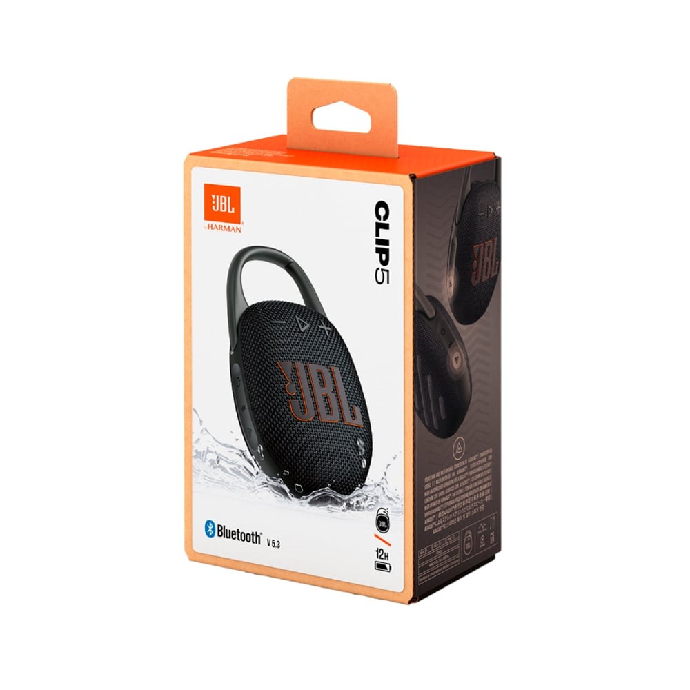 ลำโพงบลูทูธ JBL Clip 5 Black